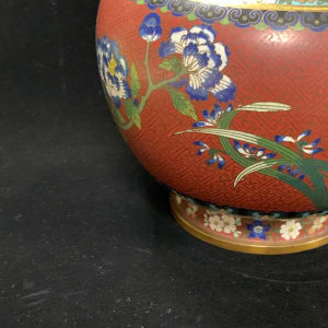 Cloisonne vases by Chinese culture 