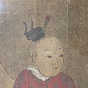 Chinese silk scroll by Chinese culture 