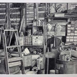 Red Shed by Amy Joy Pausma