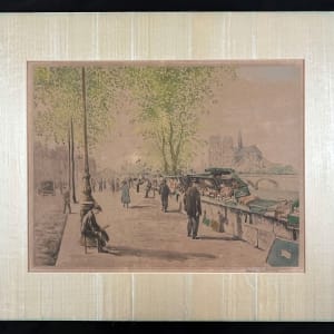 Paris Street Market by Henri Celain 