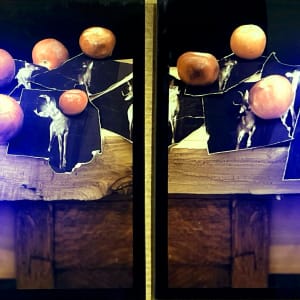Maple Table, Left Panel & Right Panel by Ethan Jackson