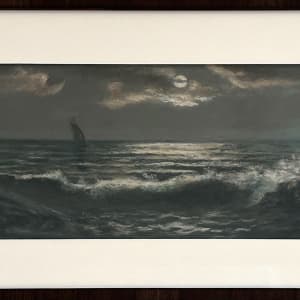 Seascape Pastel by Flora Clawson Williams