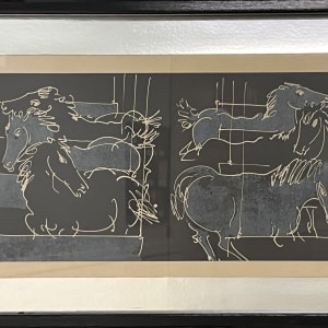 Chevaux by Hans Erni