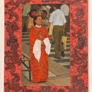 Tz's Hsi, the Empress Dowager Greets Her Guests at the Summer Palace, Beijing, P.R.C. by Doretta M. Miller