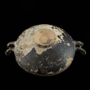 Stemless lekanis or kylix, cover lacking 