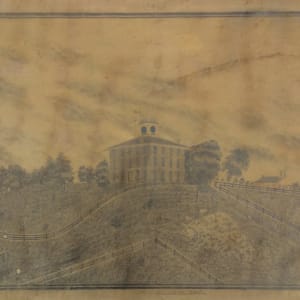 Ripon College. 1853. (East Hall) by Mary Pedrick-Baldwin