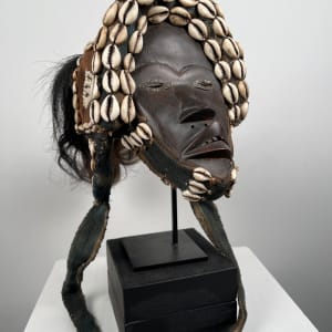 Dan Mask with Headdress by Dan culture 