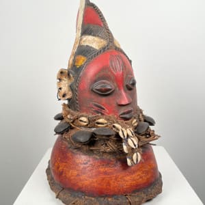 Yoruba Mask on Gourd by Yoruba culture 