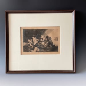 ‘No se puede mirar (One can't look) by Francisco Goya 