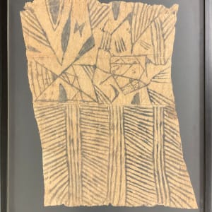 Mbuti Bark Cloth by Mbuti culture