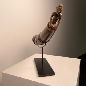 Kongo Wood Trumpet by Kongo culture 
