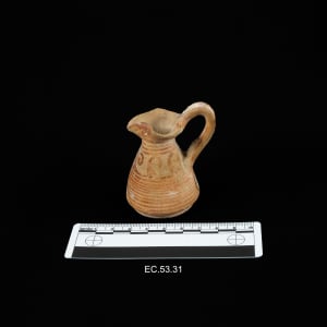 Miniature trefoil oinochoe 