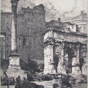 Scene in Italy by Luigi Kerming(?)