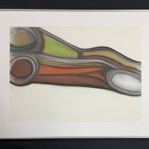 Pastel Drawing (Legs) by Alexandra Baldwin Dove