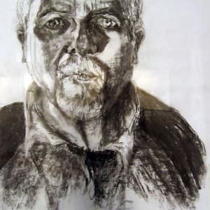 Self-Portrait in Two-Toned Sweater by Tony Ryan