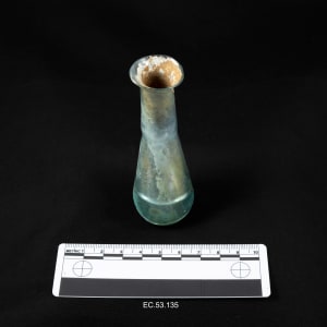 Blown glass flask 