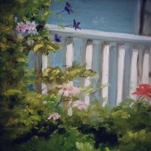 Plein-Air Garden by Elizabeth Stathis 