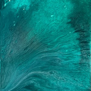 Emerald Sea by Jessie Belle van Loon  Image: Emerald Sea - Jessie Belle Art - Zoom 1