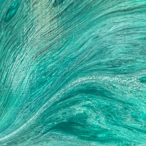 Emerald Sea by Jessie Belle van Loon  Image: Emerald Sea - Jessie Belle Art - Zoom 3