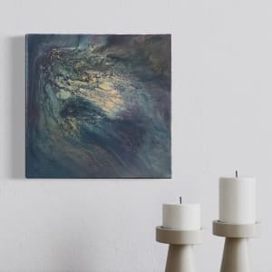 Light through the stormy waters by Jessie Belle van Loon  Image: Light through the stormy waters - JessieBelle.art - In Place1