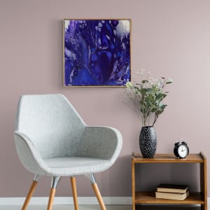 Purple Haze by Jessie Belle van Loon  Image: Jessie Belle Art - Purple Haze - Placed in Living Room
