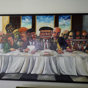 Modern Last Supper by Sol Aquino 