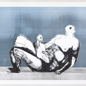 Mother & Child  XV/XXXV by Henry Moore