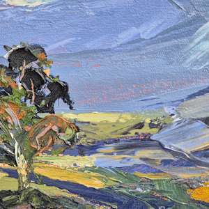 Winter Day in Mansfield by Wendy Jagger  Image: detail 2