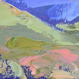 High Plains Sentinels by Wendy Jagger  Image: Detail - Signature