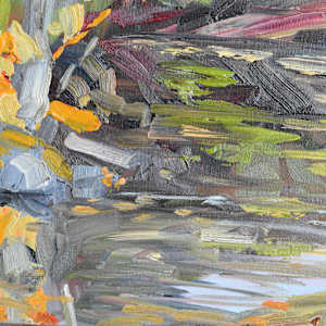 Howqua Autumn by Wendy Jagger  Image: Detail 3