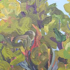 Late Afternoon in the Mangroves by Wendy Jagger  Image: Detail