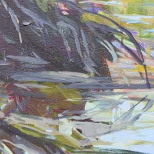 Late Afternoon in the Mangroves by Wendy Jagger  Image: Detail