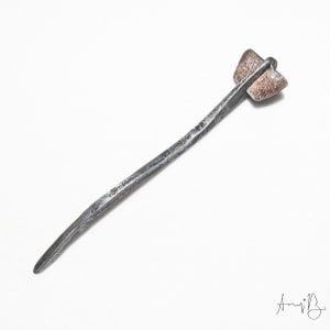 Forged Steel Hair Stick No.2 - $100.00 by Annalisa Barron