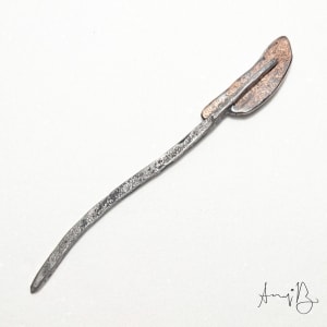 Forged Steel Hair Stick No.3 - $100.00 by Annalisa Barron