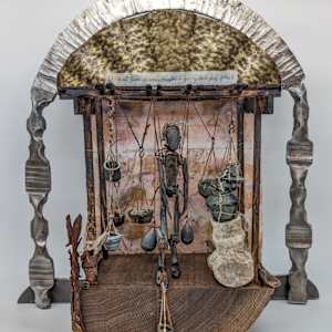 Heavy Thoughts in Swinging Pots by Annalisa Barron, Image 1.