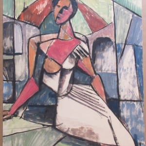 Seated Woman by Max Arthur Cohn