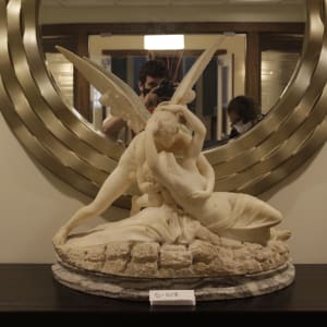 Psyche Revived by Cupid's Kiss by After Antonio Canova