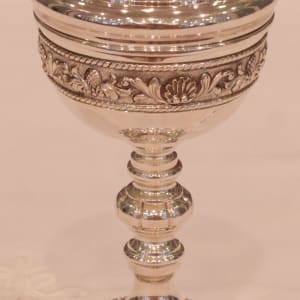 Silver Tabernacle & Covered Chalice 