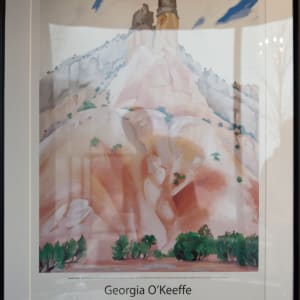 The Cliff Chimneys, 1938 by Georgia O'Keeffe