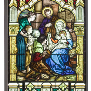 Holy Family Nativity by Arnold Gavin Glass Studio