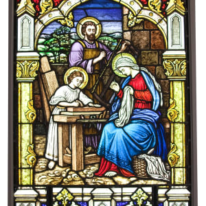 The Holy Family by Arnold Gavin Glass Studio
