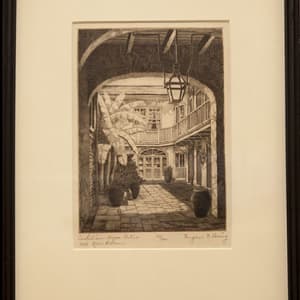 Castillian Arms Patio, Old New Orleans by Eugene Loving