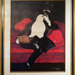 Cigar Smoker by Leonetto Cappiello
