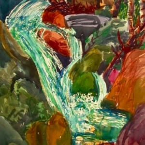 Braided Falls by Augustine Blaisdell