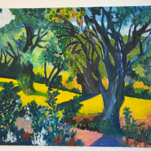 Renoir's Garden Landscape by Augustine Blaisdell