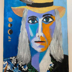 Self Portrait by Augustine Blaisdell