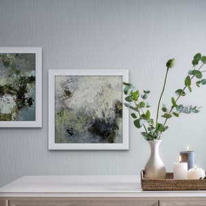 Tempest tossed by Patricia Sandberg  Image: 'Tempest tossed' with a companion piece 'Lichen meets moss'.