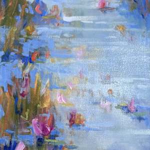 Melon Light on Lilies by Linda Richichi, Image 1.