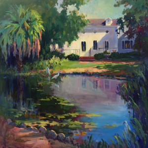 Selby Garden Pond by Linda Richichi