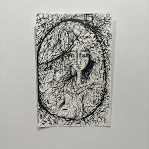 Staring into the bark, I encounter my wild soul once again by Nicole Sylvia Javorsky 